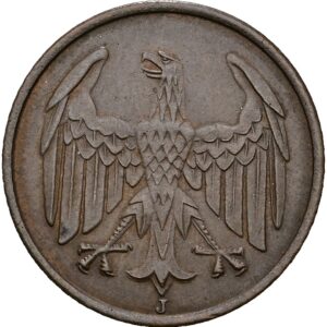 4 Reichspfennig 1932 J