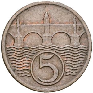 5 Haléř 1938