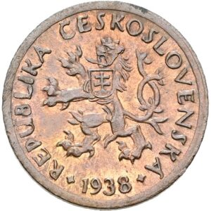 5 Haléř 1938