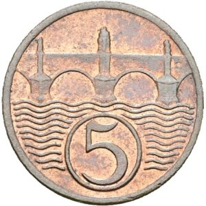 5 Haléř 1938
