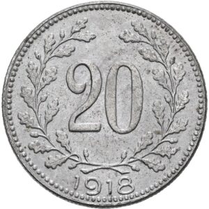 20 Fillér 1918, Karel I.