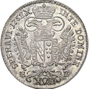 17 krejcar 1752 K.B., František Štěpán Lotrinský