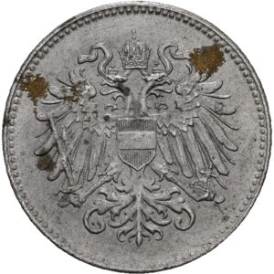20 haléř 1918, Karel I.