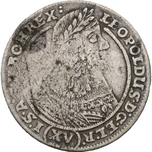 15 krejcar 1662 , Vratislav- Slezsko, Leopold I.