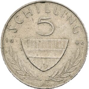 5 Schilling 1990