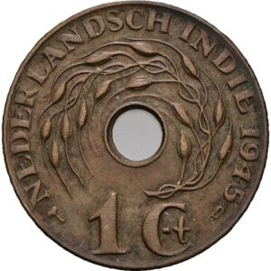 1 cent 1945 - Vilhelmina