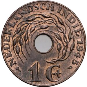 1 cent 1945 - Vilhelmina