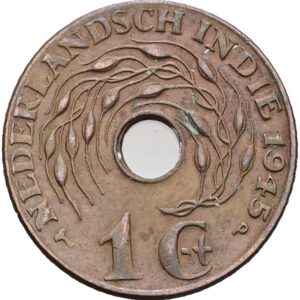 1 cent 1945 - Vilhelmina