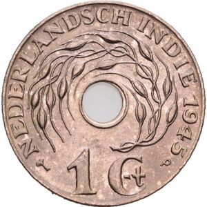 1 cent 1945 - Vilhelmina