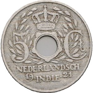 5 Cents 1921 - Wilhelmina.