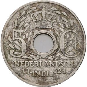 5 Cents 1921 - Wilhelmina.