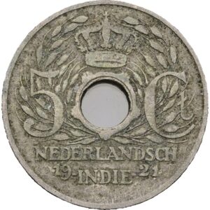 5 Cents 1921 - Wilhelmina.