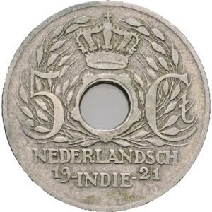 5 Cents 1921 - Wilhelmina.