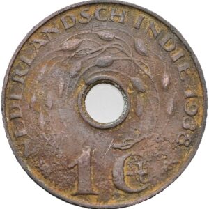 1 cent 1938 - Vilhelmina