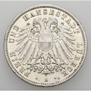 3 Marka1910 A, svobodné město Lübeck