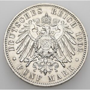 5 Marka 1902 E, Království Saské .