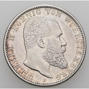2 Marka 1904 , království Württemberk, Wilhelm II.