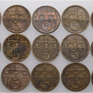 5 haléře - 15ks
