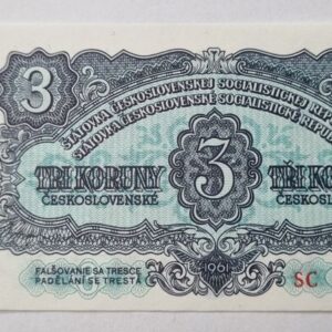 3 koruna 1953