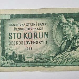 100 koruna 1961