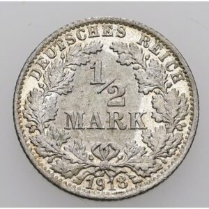 1/2 Marka 1918 F