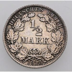 1/2 Marka 1918 A