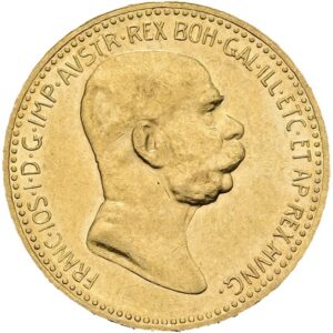 10 Koruna 1909, Vídeň,  František Josef I.
