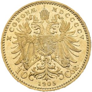 10 Koruna 1905, Vídeň,  František Josef I.