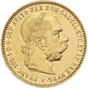 10 Koruna 1897, Vídeň,  František Josef I.