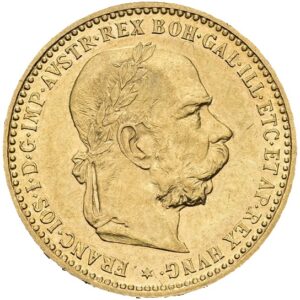 10 Koruna 1897, Vídeň,  František Josef I.