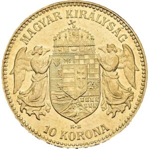 10 Koruna 1910 K.b. František Josef I.