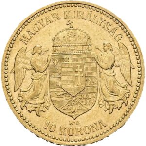 10 Koruna 1894 K.b. František Josef I.
