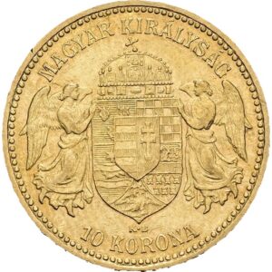 10 Koruna 1893 K.b. František Josef I.