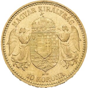 10 Koruna 1893 K.b. František Josef I.