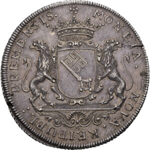 Tolar 1743 Karel VII, svobodné město Brémy .