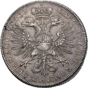 Tolar 1743 Karel VII, svobodné město Brémy .