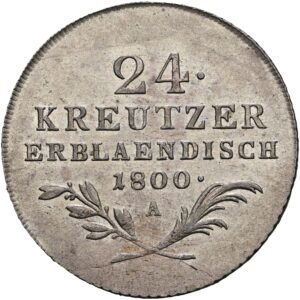 24 krejcar 1800 A, František II.