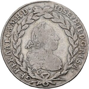 20 Krejcar 1770 G, Josef II. Nagybánya