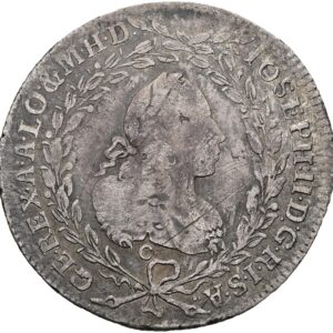 20 Krejcar 1770 C, Josef II.
