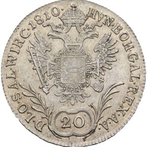 20 Krejcar 1810 A, František I. Vídeň
