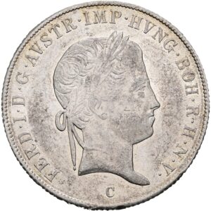 20 Krejcar 1845 C, Ferdinand V. Praha