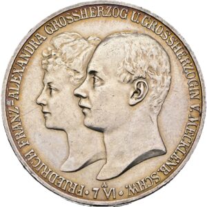 5 Marka 1904 A , Meklembursko