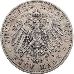 5 Marka 1911 D, Bayern