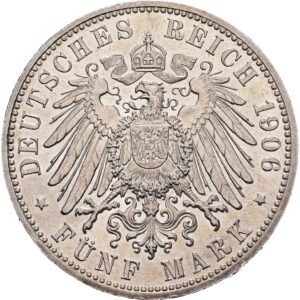 5 Marka 1906 G, Baden
