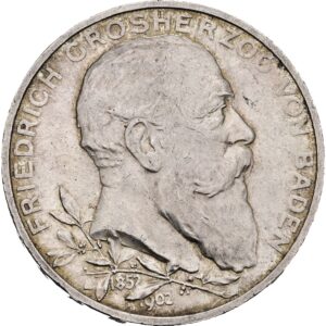 5 Marka 1902 G, Baden