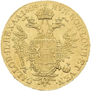 Dukát 1824 E , František I.