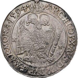 Tolar 1594, Kremnica, Rudolf II.