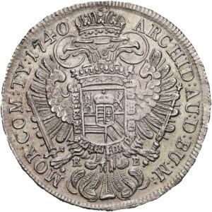 Tolar 1740 K.b. Karel VI.