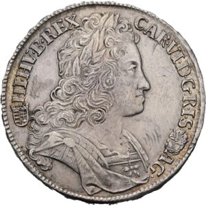Tolar 1727 K.b. Karel VI.