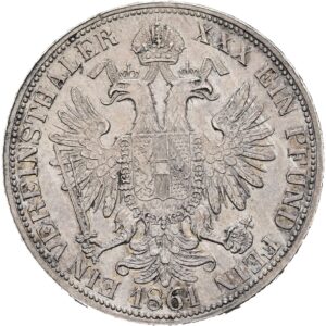 Tolar 1861 E, Karlovský Bělehrad , František Josef I.